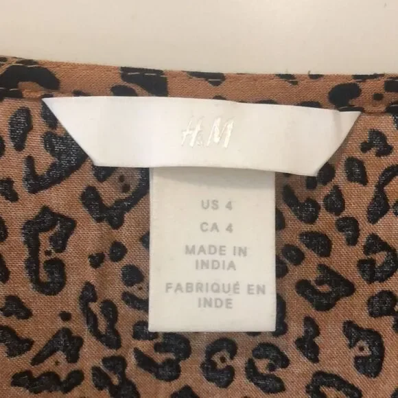 H&M leopard top - Picture 2 of 5